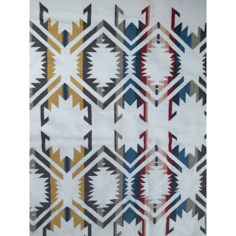 Pendleton White Sands Cotton Standard Flannel Pillowcase Southwest Cozy Vintage
